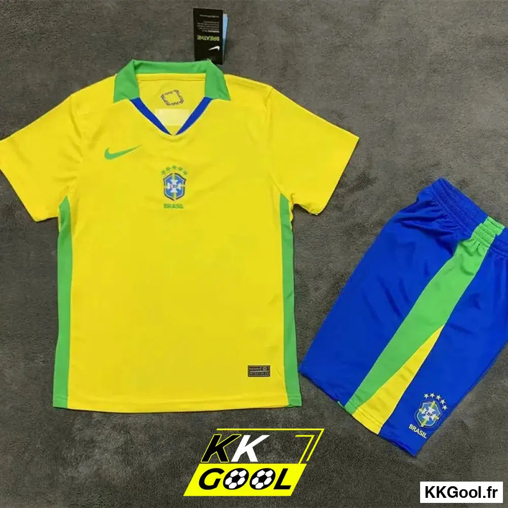 Kit Enfant Brésil Domicile 2025/2026 - KKGool