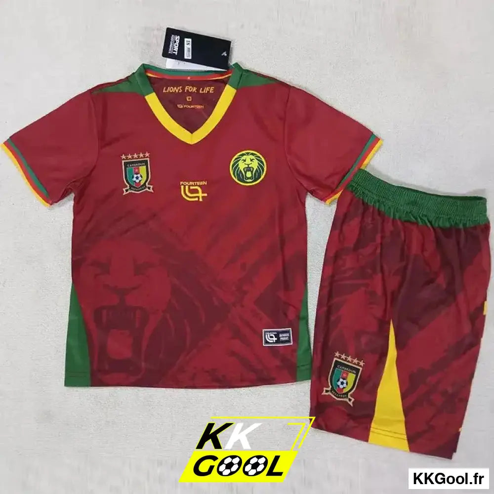 Kit Enfant Cameroun Extérieur 2025/2026 - KKGool