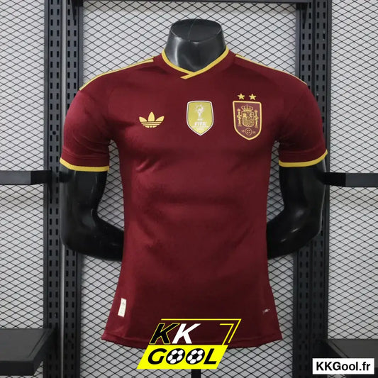 KKGool - Maillot Espagne Coupe du Monde 2026 Extérieur Concept 2 étoiles Version joueur kkgool