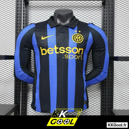 KKGool - Maillot Inter Milan Domicile Version Joueur 2026/2027 Manches longues kkgool