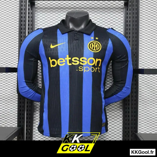 KKGool - Maillot Inter Milan Domicile Version Joueur 2026/2027 Manches longues kkgool