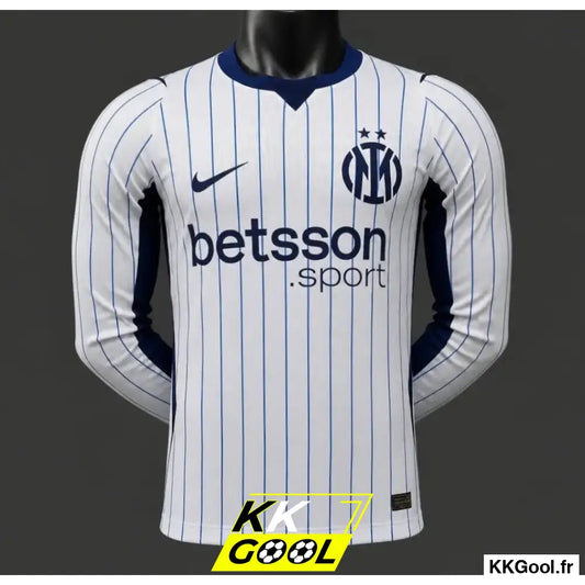 KKGool - Maillot Inter Milan Extérieur Version Joueur 2026/2027 Manches Longues kkgool