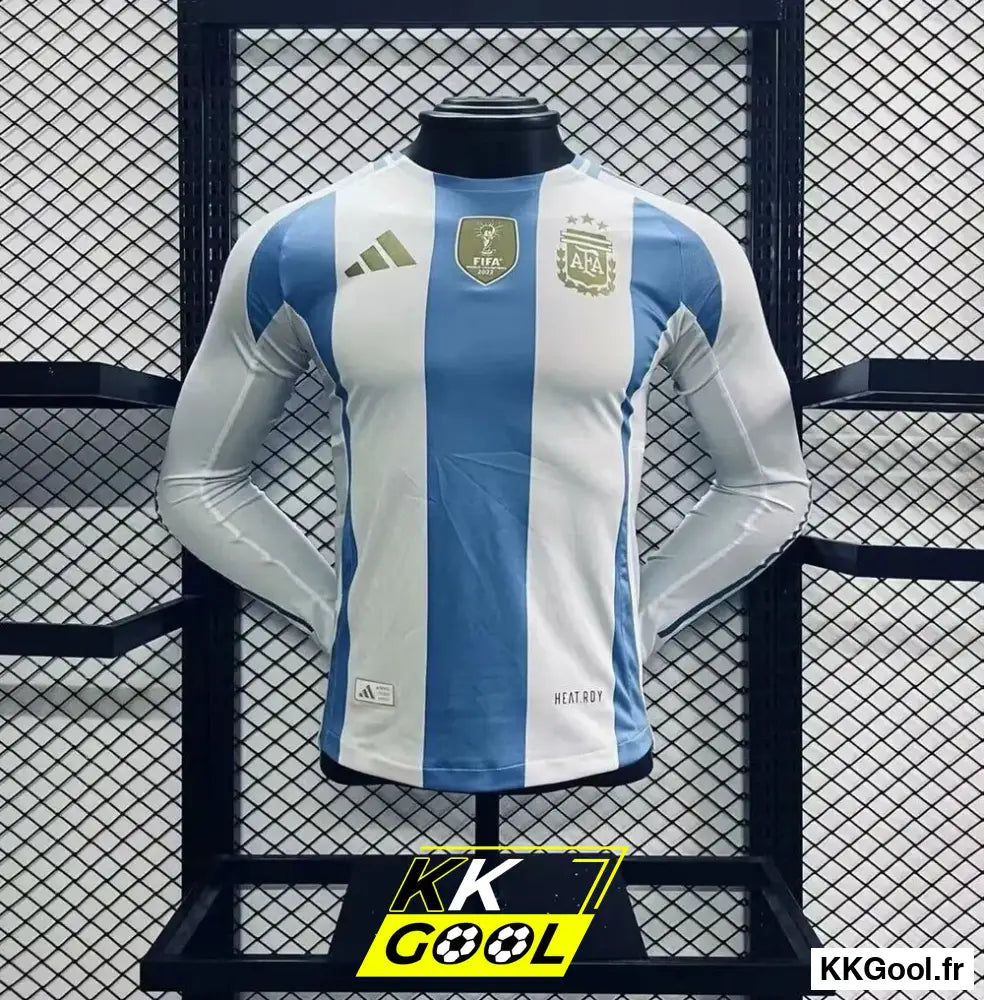 Maillot Player Argentine Domicile Manches Longues 2024 - KKGool