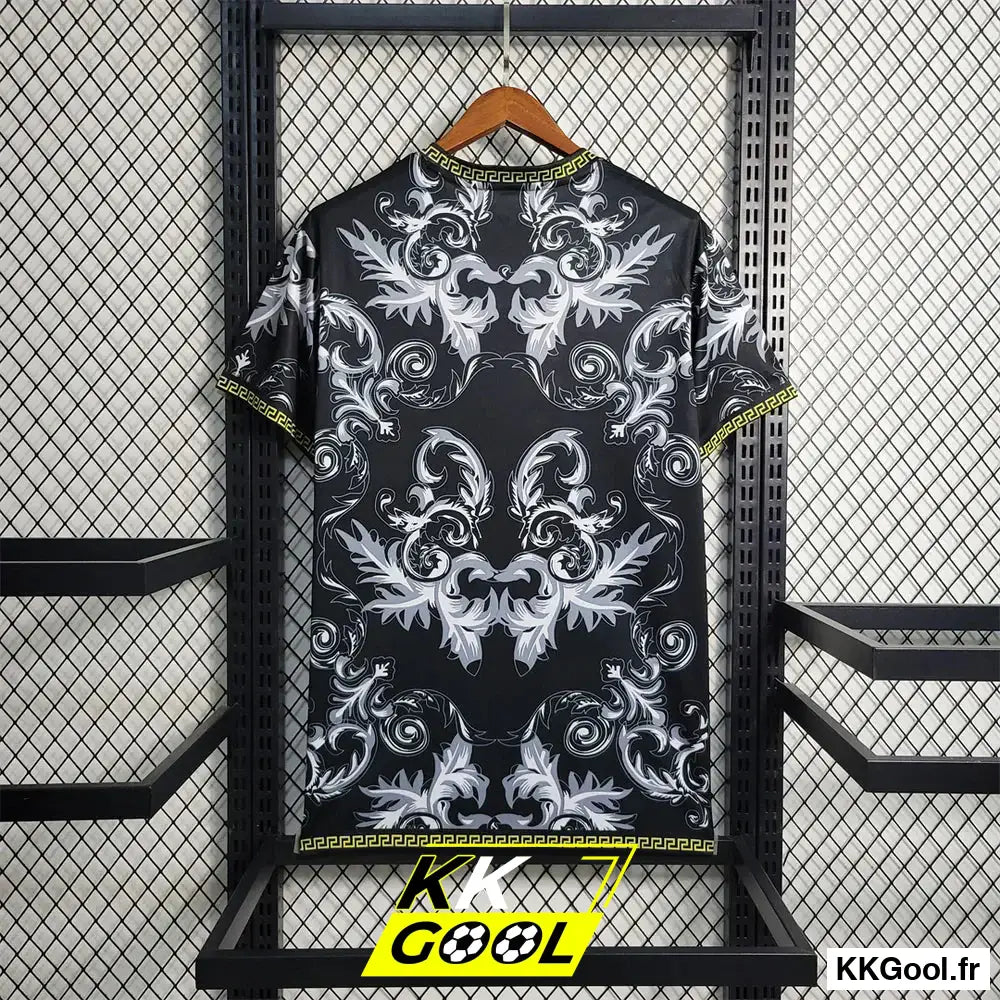Maillot Italie Concept Versace Noir 2023/2024 - KKGool