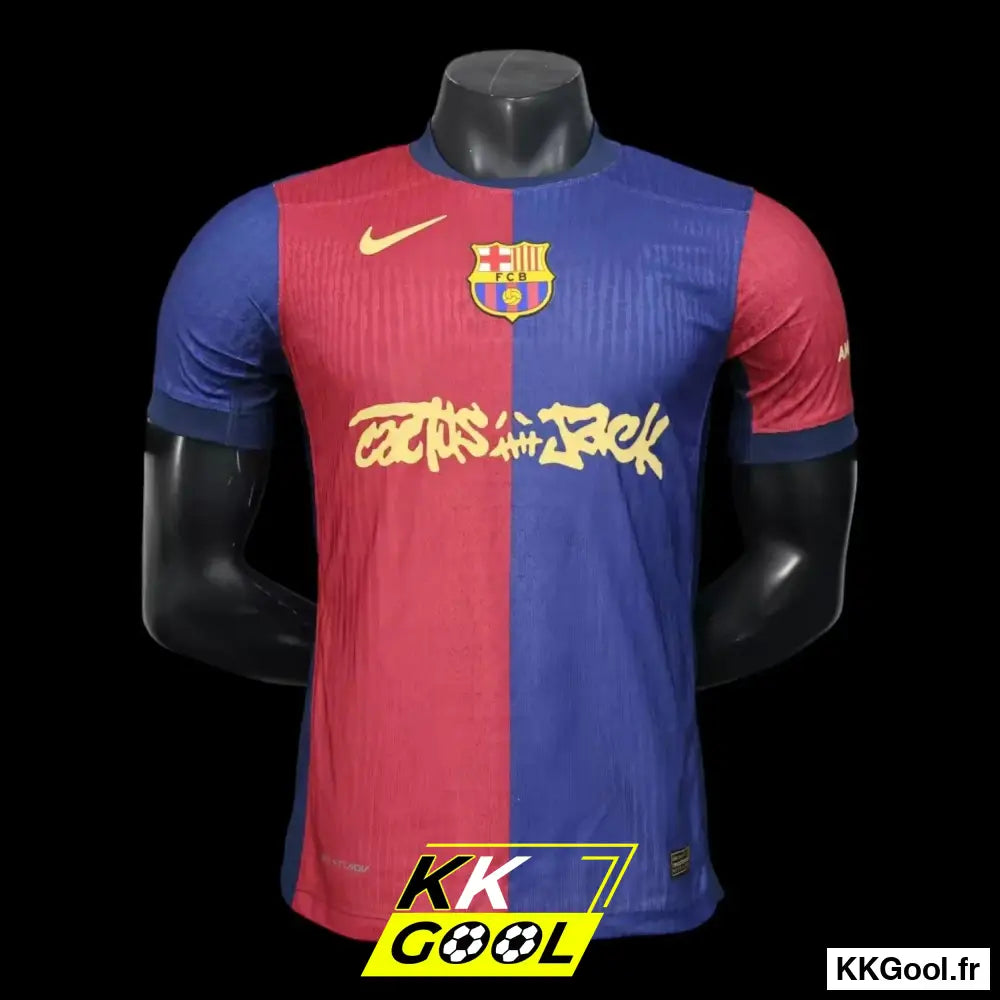 Maillot Player Barcelone Domicile Travis Scott 2024/2025 - KKGool